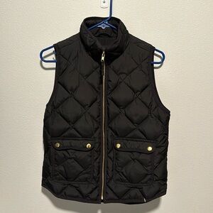 J. Crew Black Vest